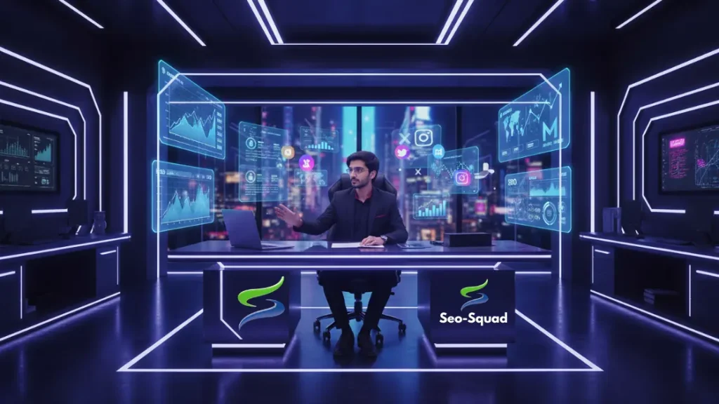 Seo Squad Webdeveloper working